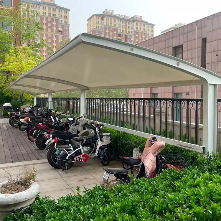 朔州膜结构电动车棚